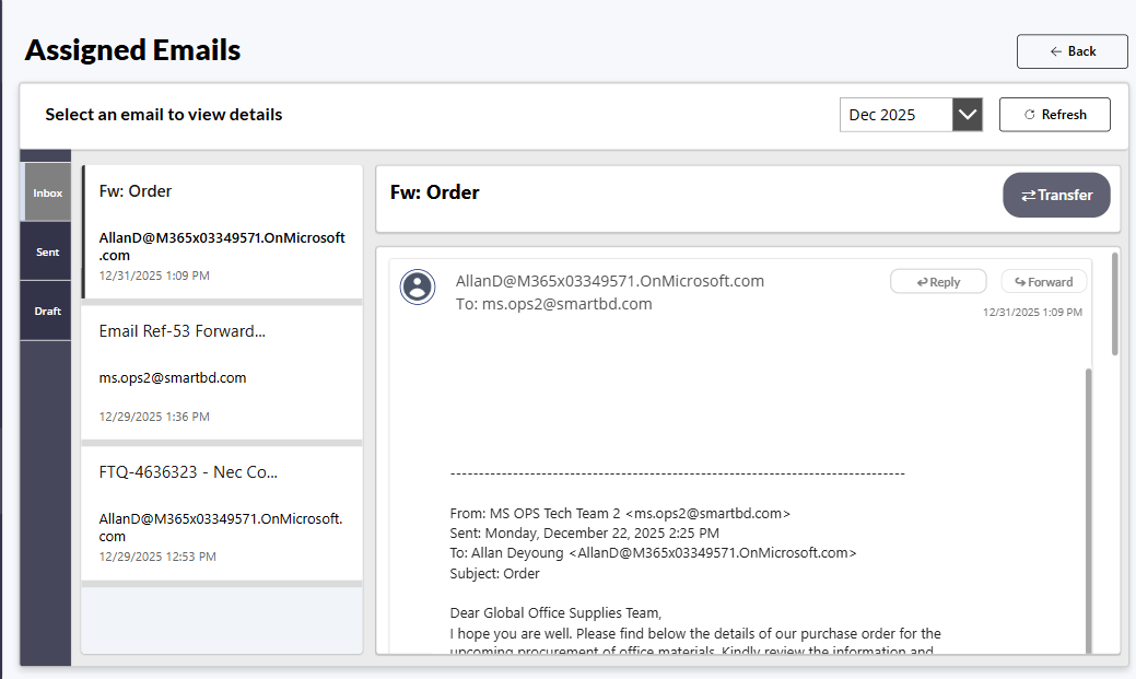 Power Apps scrollable container
